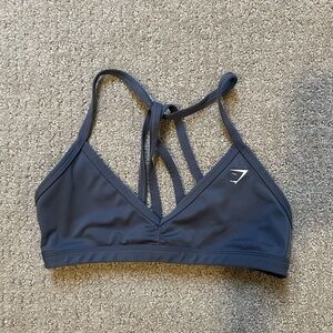 Gymshark Deep Blue Minimal Sports Bra